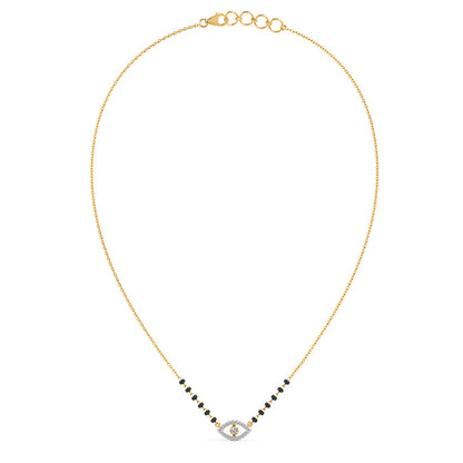 Nina Evil Eye Diamond Mangalsutra