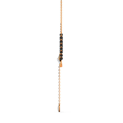 Esmeralda Infinity Lariat Diamond Mangalsutra