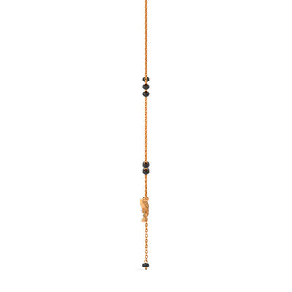 Violet Butterfly Diamond Mangalsutra