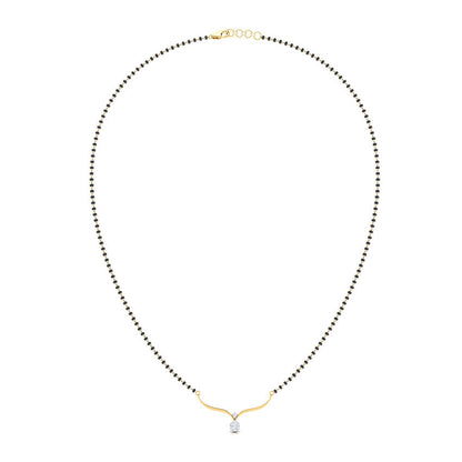 Lavender Diamond Mangalsutra
