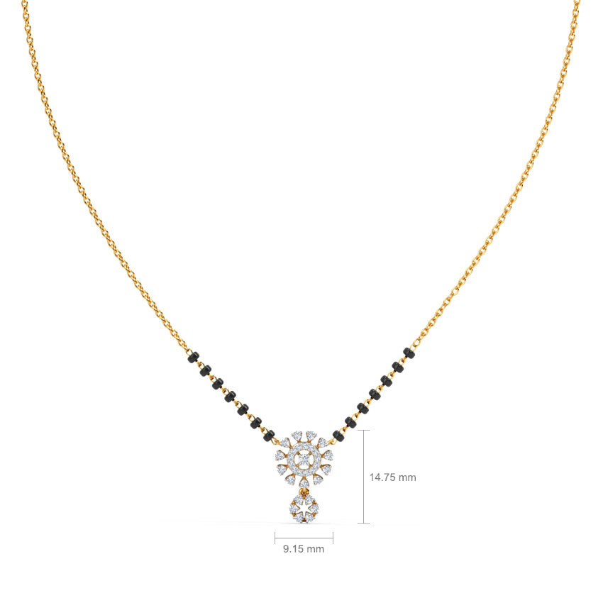 Mira's Diamond Mangalsutra