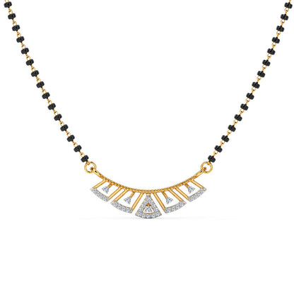 Faiza's Diamond Mangalsutra
