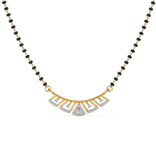 Faiza's Diamond Mangalsutra