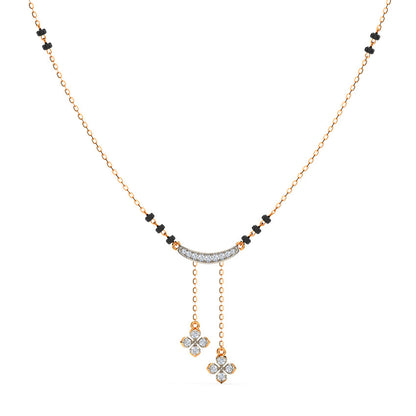 Amira's Lariat Diamond Mangalsutra