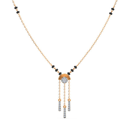 Tahiti's Lariat Diamond Mangalsutra