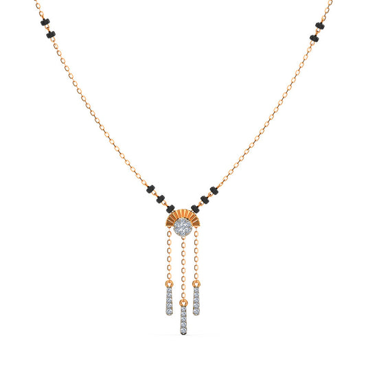 Tahiti's Lariat Diamond Mangalsutra