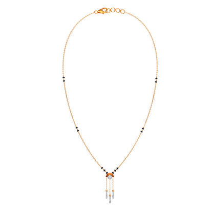 Tahiti's Lariat Diamond Mangalsutra