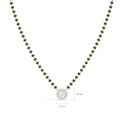Diksha's Diamond Mangalsutra