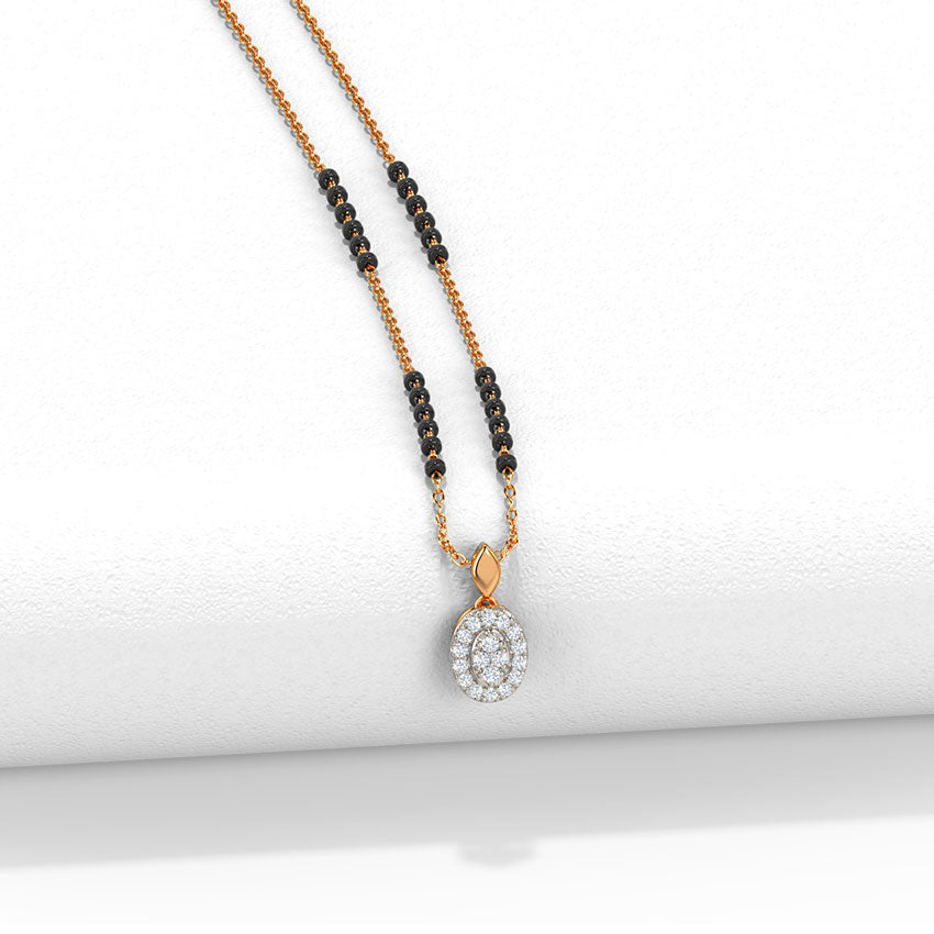 Aira's Diamond Mangalsutra