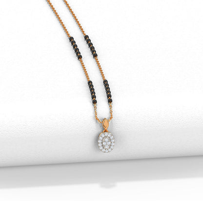 Aira's Diamond Mangalsutra