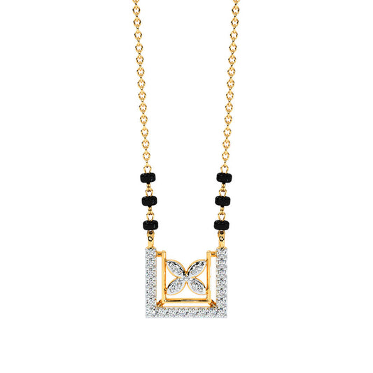 Marina's Diamond Mangalsutra