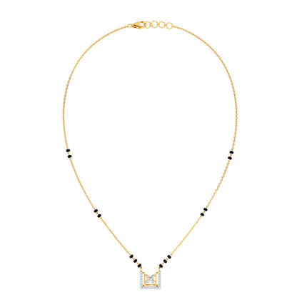 Marina's Diamond Mangalsutra