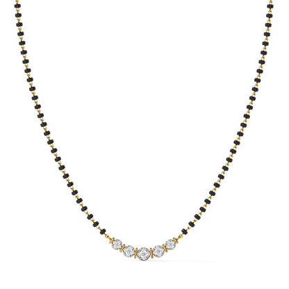 Isha's Diamond Mangalsutra