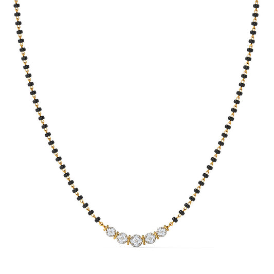 Isha's Diamond Mangalsutra