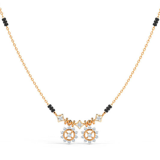 Surya Watimani Diamond Mangalsutra