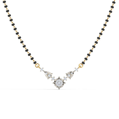 Mahima Miracle Plate Diamond Mangalsutra