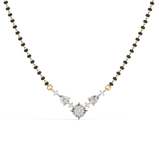 Mahima Miracle Plate Diamond Mangalsutra