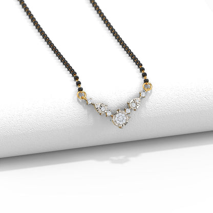 Mahima Miracle Plate Diamond Mangalsutra