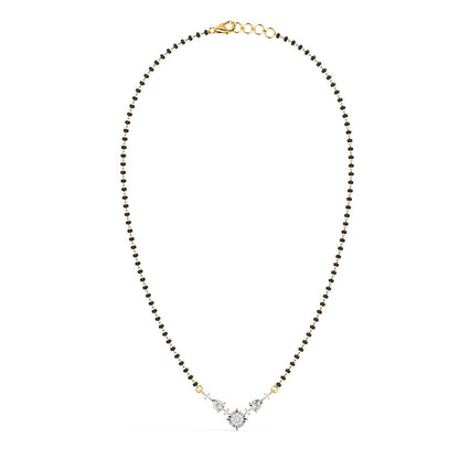 Mahima Miracle Plate Diamond Mangalsutra