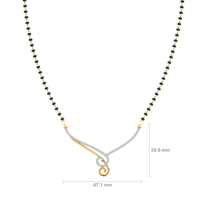 Ava Diamond Mangalsutra