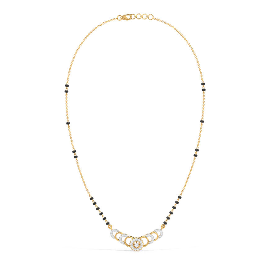 Aishy Diamond Mangalsutra