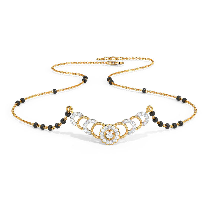 Aishy Diamond Mangalsutra