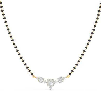 Vriti Miracle Plate Diamond Mangalsutra