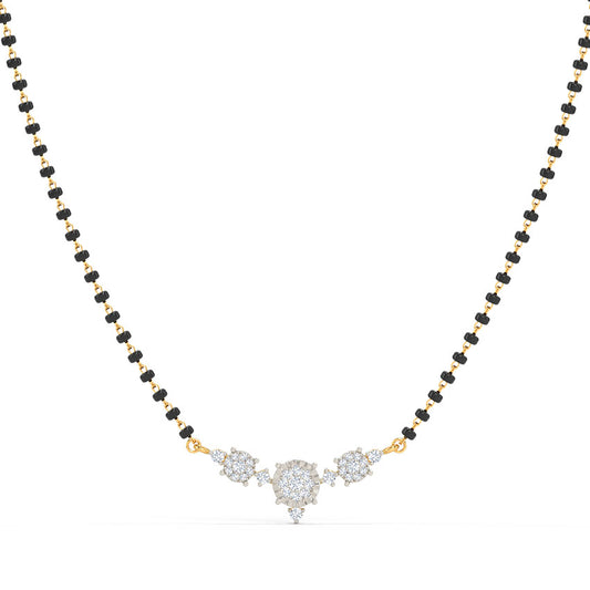 Vriti Miracle Plate Diamond Mangalsutra