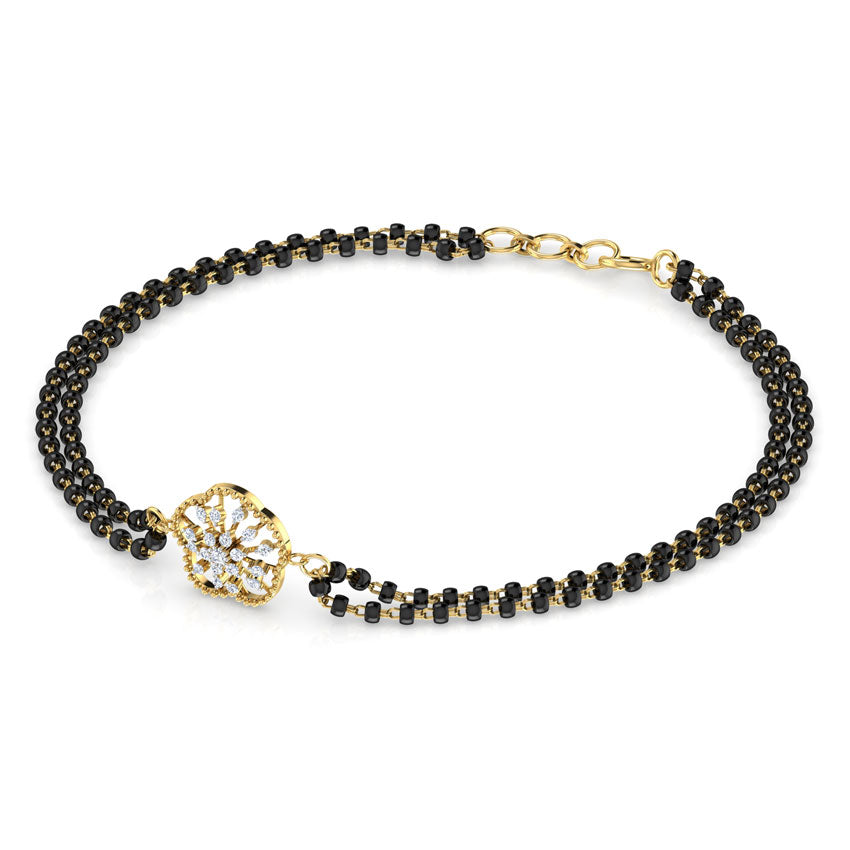 Anaya Diamond Mangalsutra Bracelet