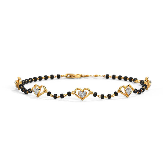 Yara Diamond Mangalsutra Bracelet