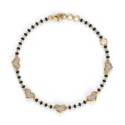 Yara Diamond Mangalsutra Bracelet