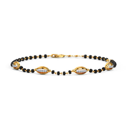 Thalia Diamond Mangalsutra Bracelet