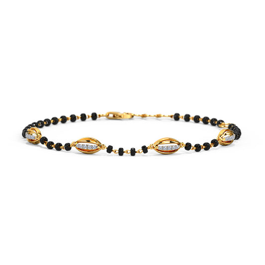 Thalia Diamond Mangalsutra Bracelet