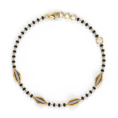 Thalia Diamond Mangalsutra Bracelet