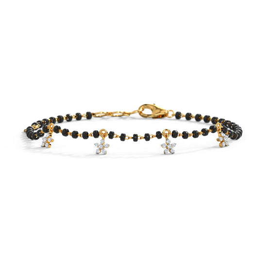 Nisha Diamond Mangalsutra Bracelet
