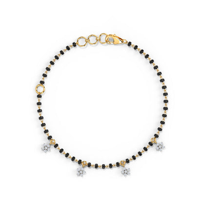 Nisha Diamond Mangalsutra Bracelet
