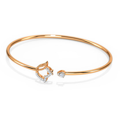 Melanie Tulip Diamond Bracelet