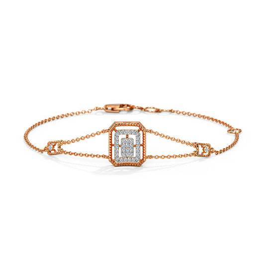 Emerald Diamond Bracelet