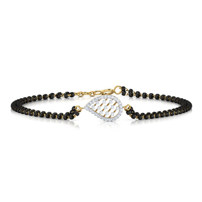 Misty Diamond Mangalsutra Bracelet