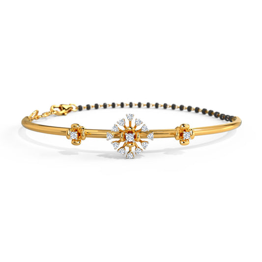 Sonia Diamond Mangalsutra Bracelet