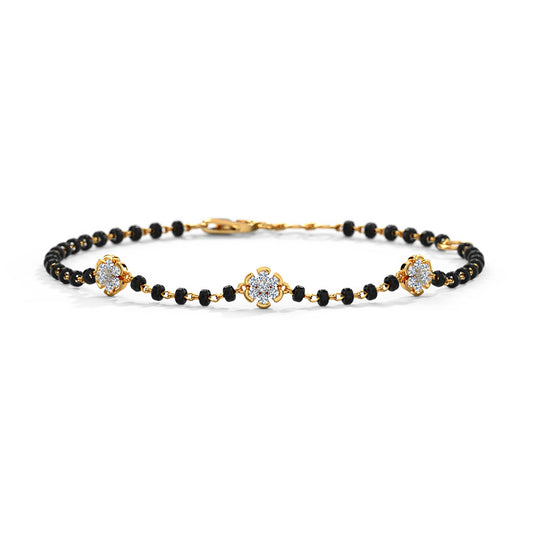 Odette Diamond Mangalsutra Bracelet