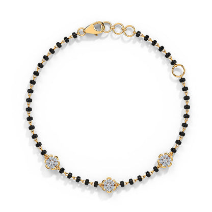 Odette Diamond Mangalsutra Bracelet