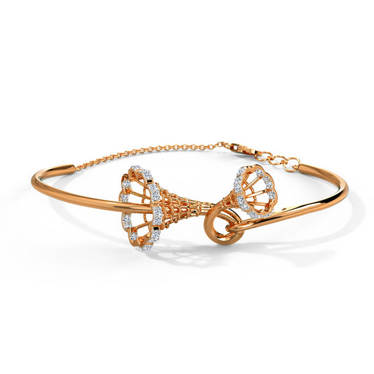 Grace Twisted Diamond Bracelet