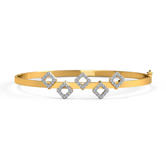 Suzie Block Diamond Bracelet