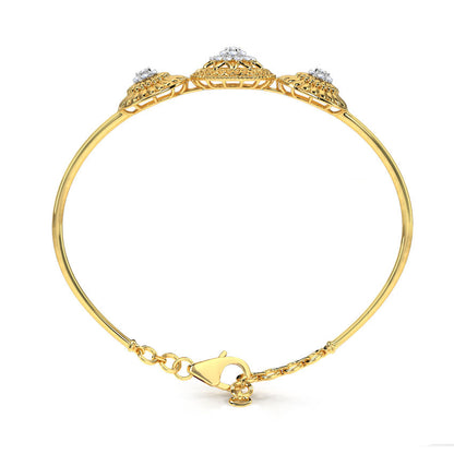 Dome Trio Diamond Bracelet