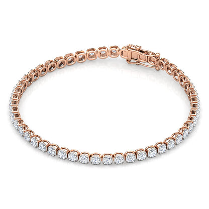 Radiant Diamond Tennis Bracelet