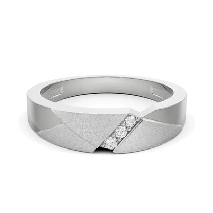 Tiego Lab Grown Diamond Brilliant Band for Men