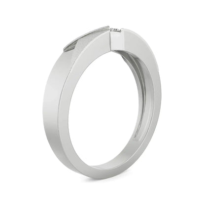 Tiego Lab Grown Diamond Brilliant Band for Men