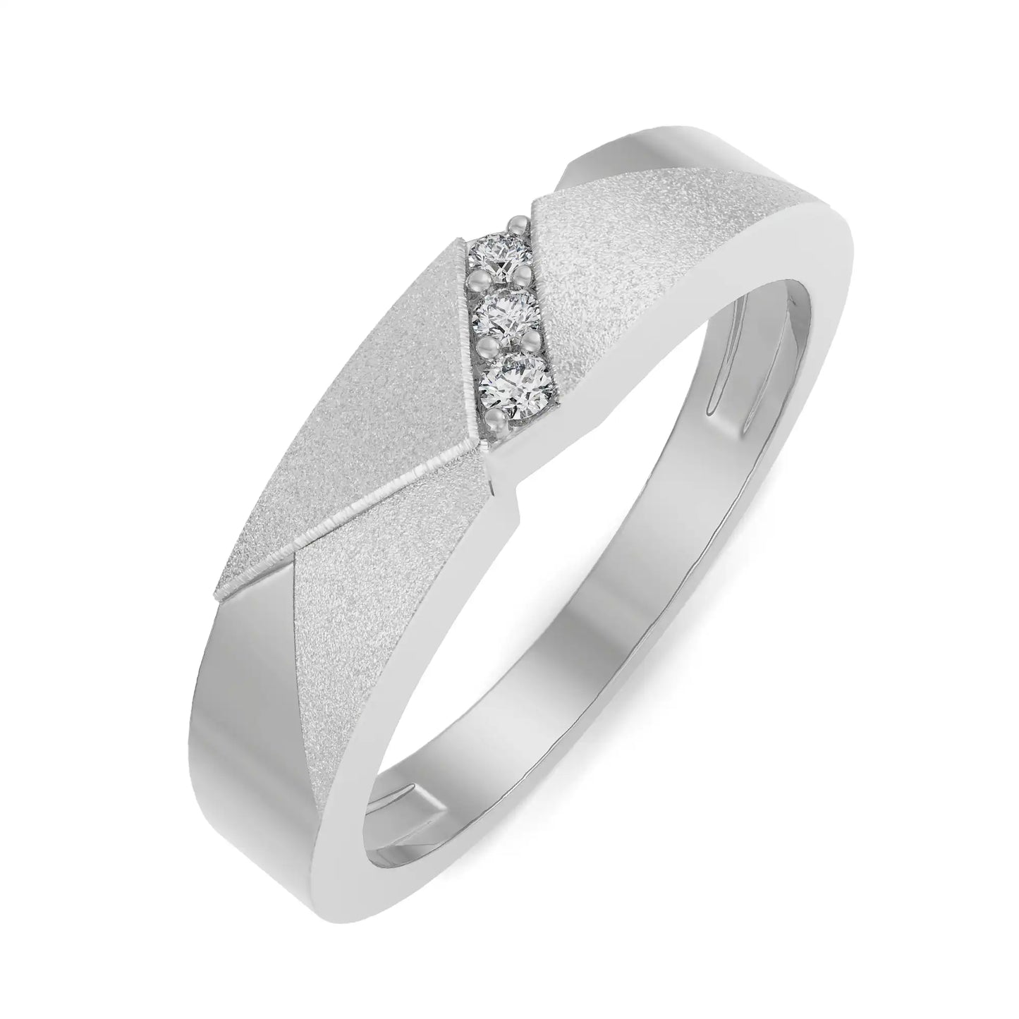 Tiego Lab Grown Diamond Brilliant Band for Men