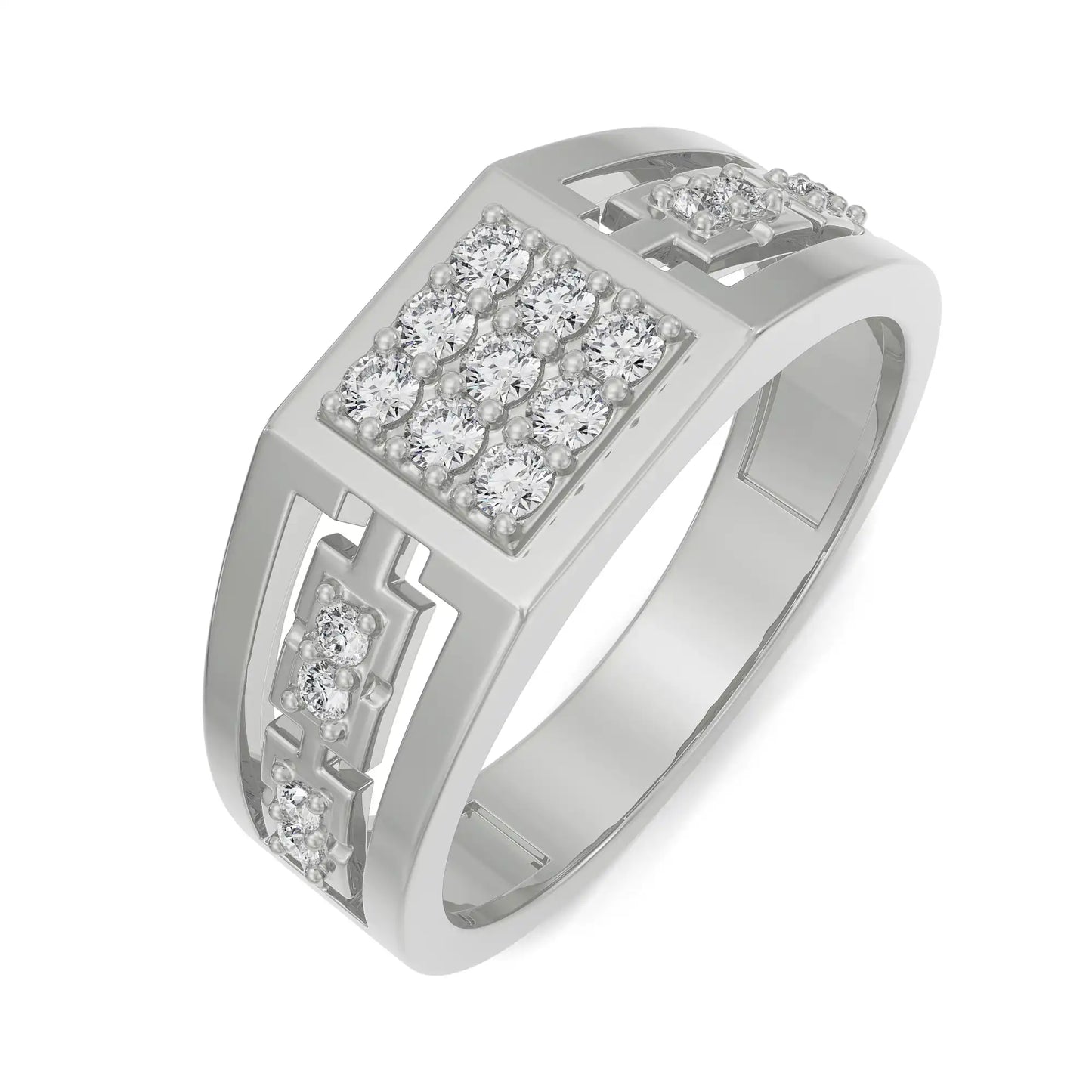 Vespa Lab Grown Brilliant Bridal Band for Men